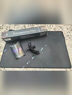 Zonama Grounding Mat with Connection Cable - Black